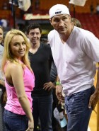 Hayden Panettiere miami heat game