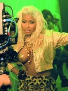 Nicki Minaj freaks bts