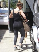 Hilary Duff spandex