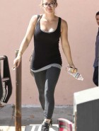 Hilary Duff spandex