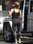 Hilary Duff spandex