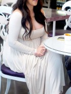 Kim Kardashian pregnant boobs