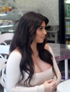 Kim Kardashian pregnant boobs