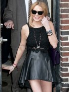 Lindsay Lohan letterman