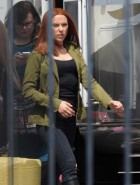 Scarlett Johansson set