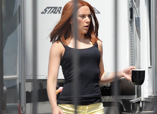 Scarlett Johansson set