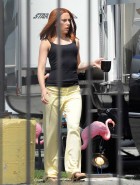 Scarlett Johansson set