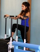 Vanessa Hudgens pilates class