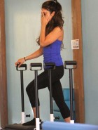 Vanessa Hudgens pilates class