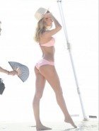 Candice Swanepoel bikini shooting