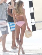 Candice Swanepoel bikini shooting