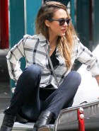 Jessica Alba see through