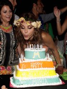 Maria Menounos bikini bday