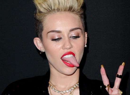 Miley Cyrus tongue