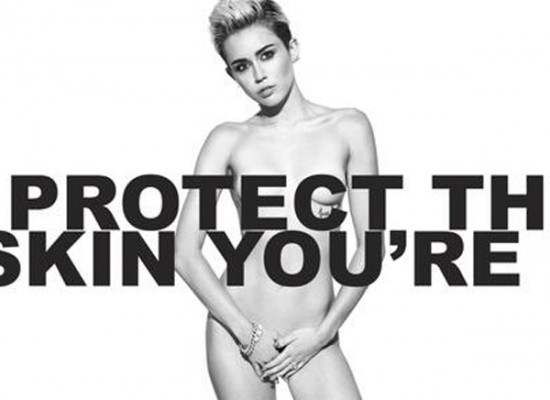 Miley Cyrus nude marc jacobs