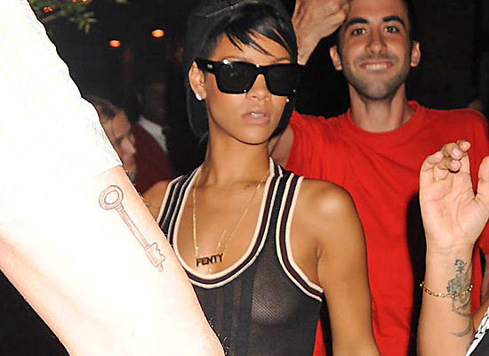 Rihanna nipples