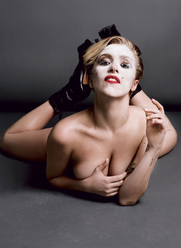 Lady Gaga nude in V Magazine