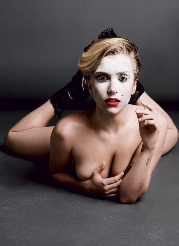 Lady Gaga nude in V Magazine