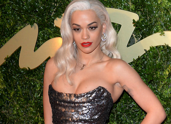 Rita Ora cleavage