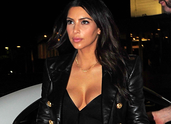 Kim Kardashian boobs
