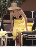 Heidi Klum bikini in the Bahamas