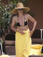 Heidi Klum bikini in the Bahamas
