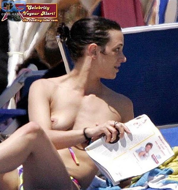 Best Asia Argento topless on the beach