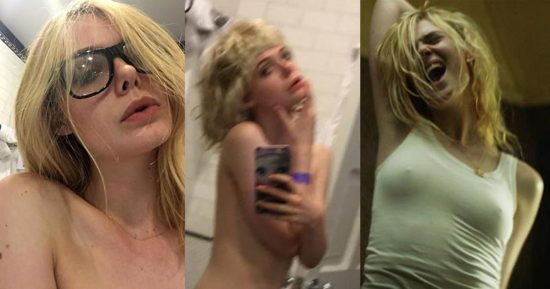 elle fanning nude