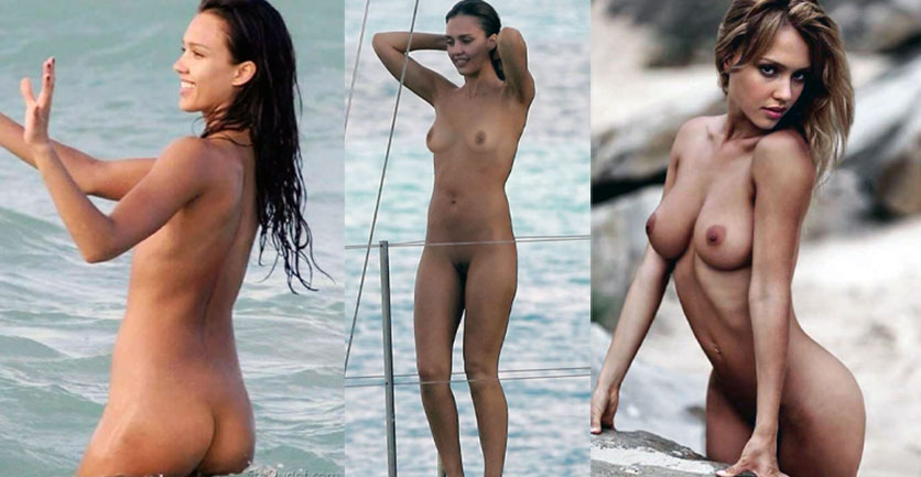 Naked pictures of jessica alba