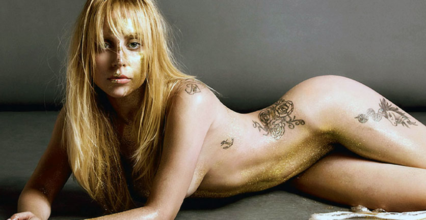 In nude lady Pune gaga Lady Gaga