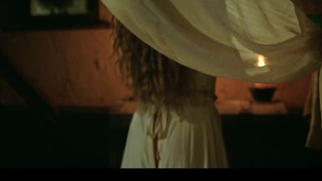 Amanda Seyfried as Ann Lee in The Testament of Ann Lee (2025), in an 18th-century interior