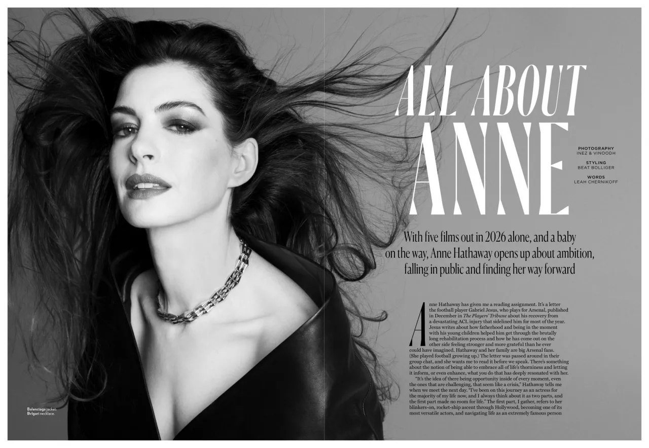 Anne Hathaway at Marie Claire Australia, September 2026