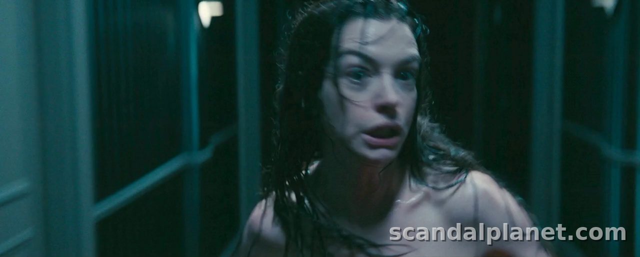 Anne Hathaway running down a dark corridor, Mother Mary (2026)