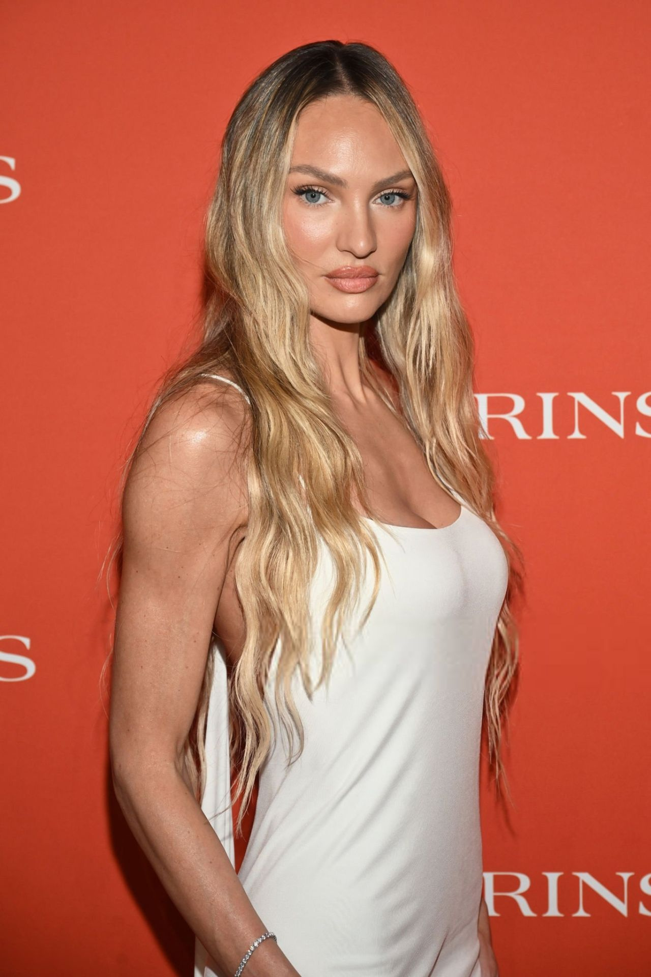 Candice Swanepoel at Clarins Night of EXTRA in Los Angeles March 2026