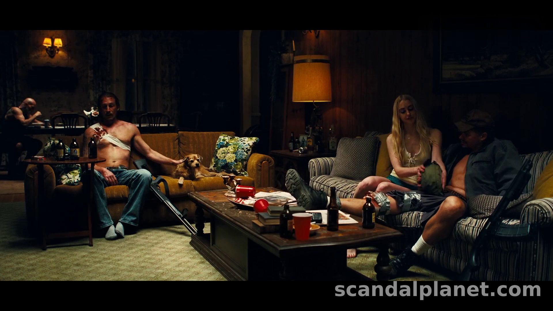 Faye on the couch in the Euphoria S3E8 finale