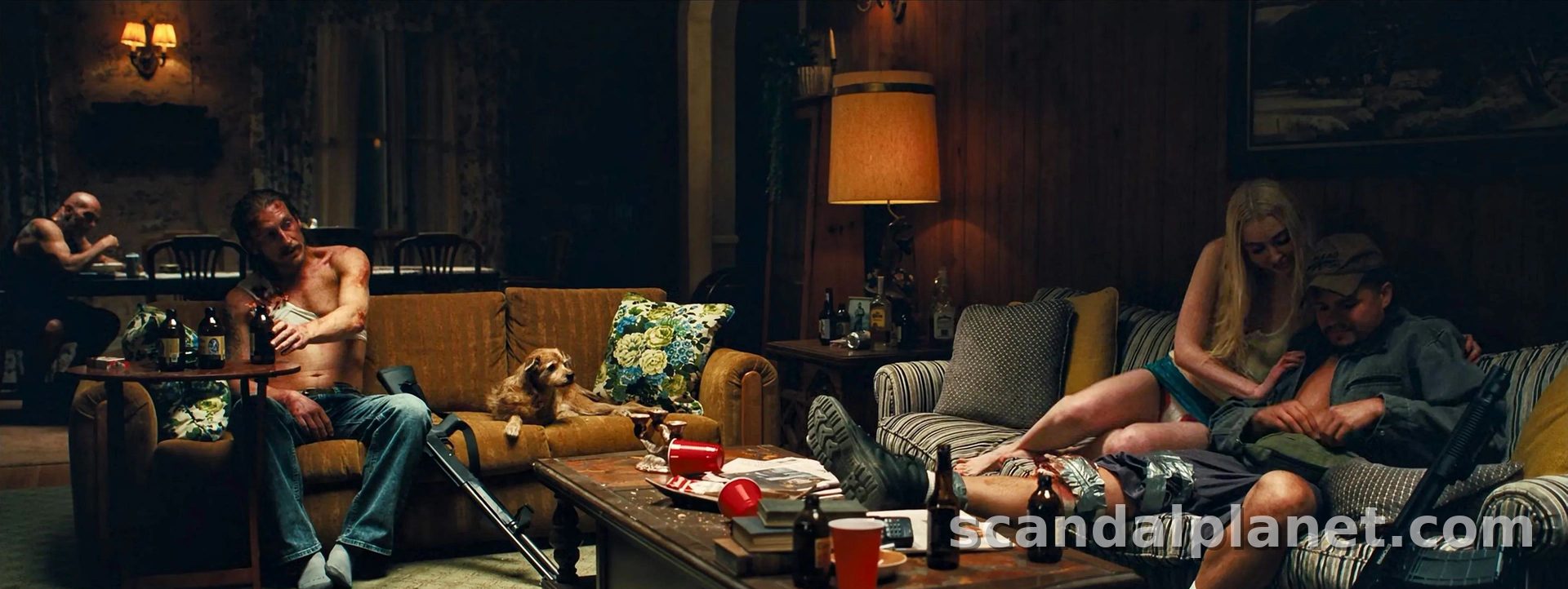 The living room scene in the Euphoria season 3 finale