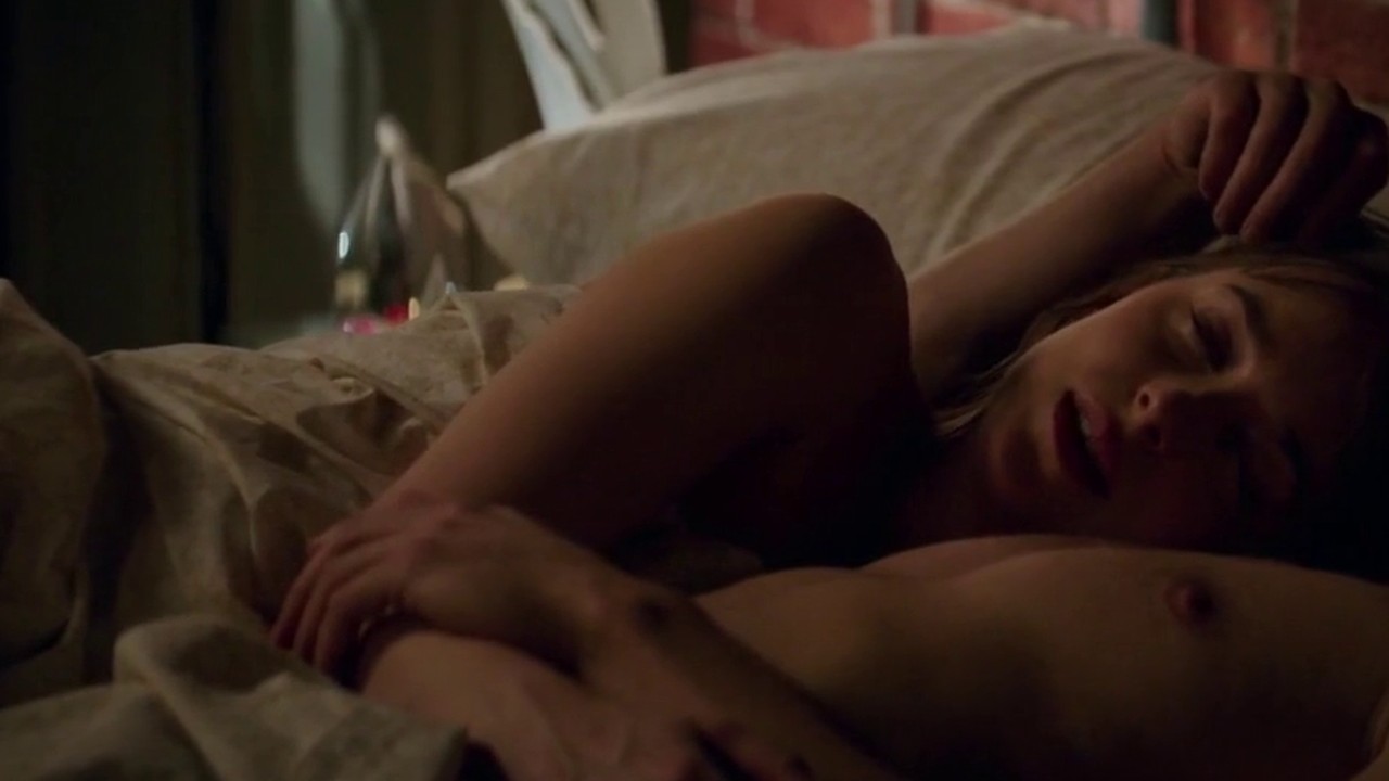 Dakota Johnson and Jamie Dornan in bed the morning after, Fifty Shades Darker (2017)