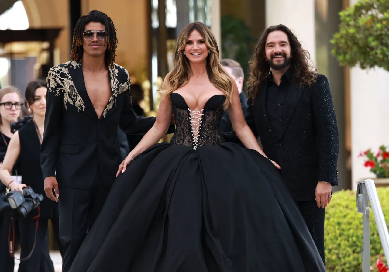 Heidi Klum at the amfAR Gala Cannes in a Sophie Couture gown, May 2026 (photo 4)