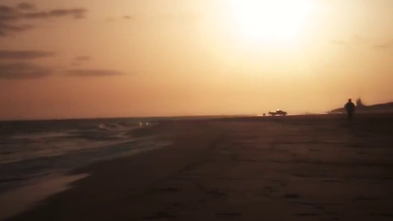 A beach at sunset from the Sports Illustrated Swimsuit 2016 video with Irina Shayk