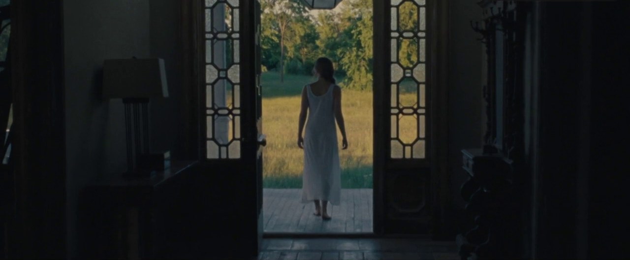Jennifer Lawrence in the white nightgown, mother! (2017)