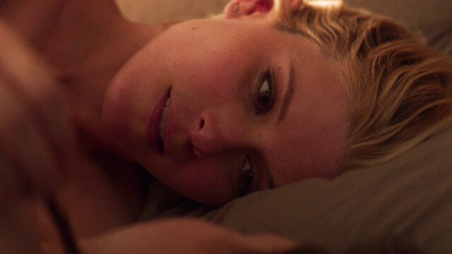 Kate Mara in bed in My Days of Mercy (2017)