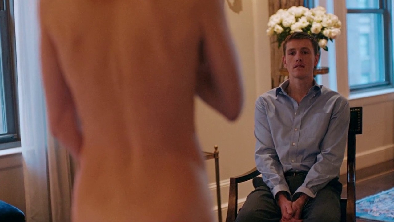 Harris Dickinson watching Nicole Kidman undress, Babygirl (2024)