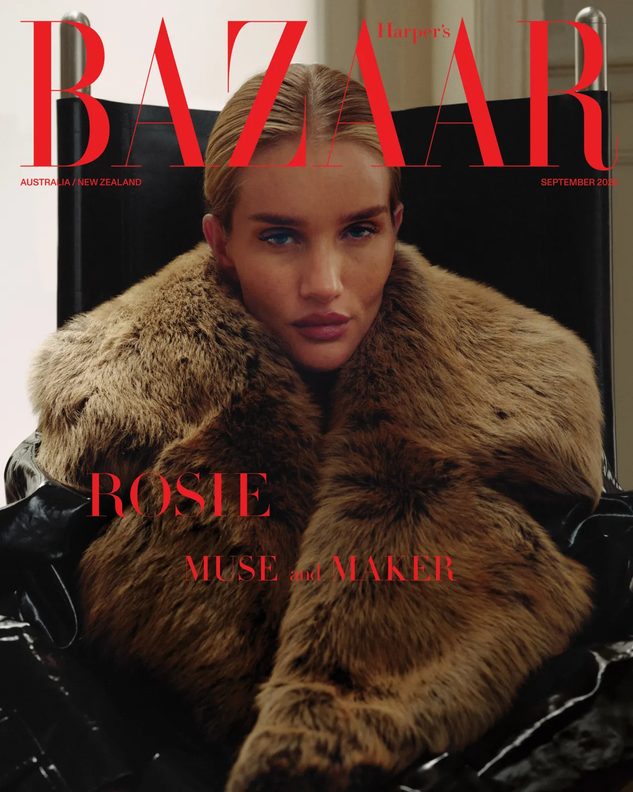 Rosie Huntington-Whiteley Covers Harper’s Bazaar Australia & New Zealand September 2026