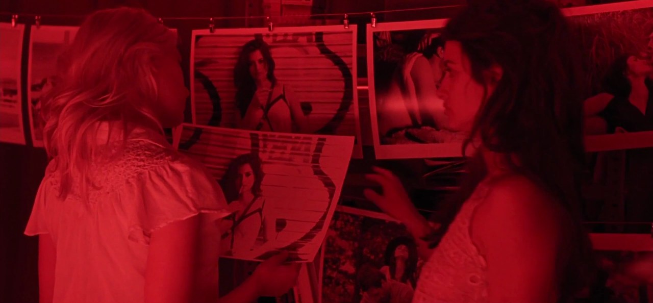 Scarlett Johansson and Penélope Cruz in the darkroom, Vicky Cristina Barcelona (2008)