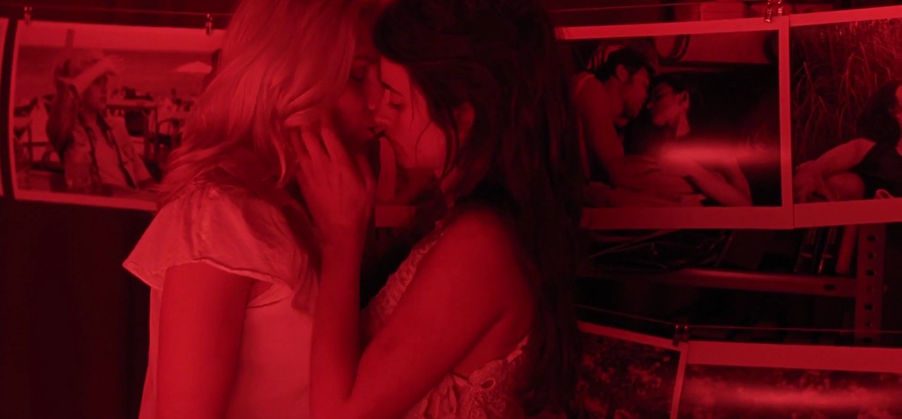 Scarlett Johansson and Penélope Cruz in the darkroom, Vicky Cristina Barcelona (2008)