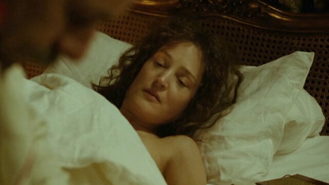 Vicky Krieps Corsage Nude Scene (2022)