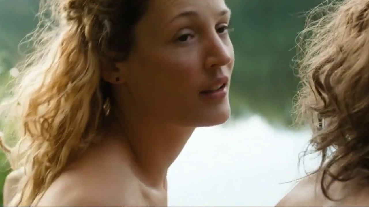 Lucy and Jens by the lake, Gutland