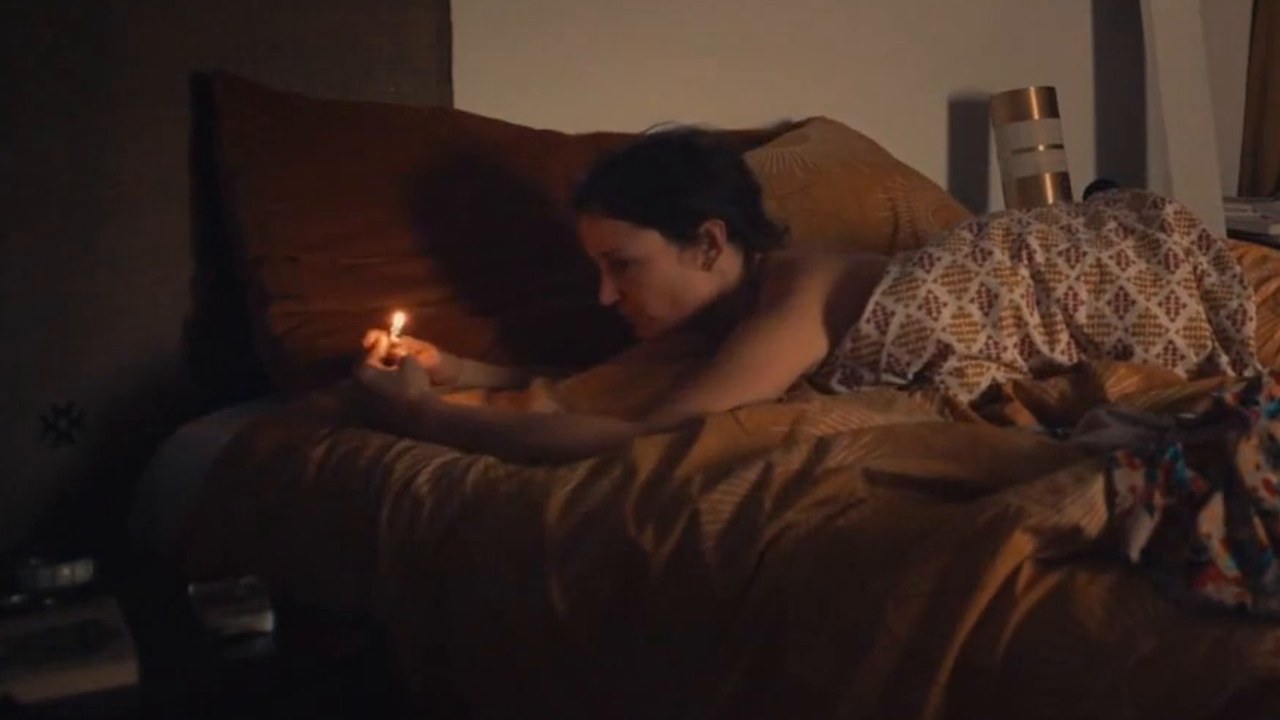 Clarisse lying in bed, Hold Me Tight