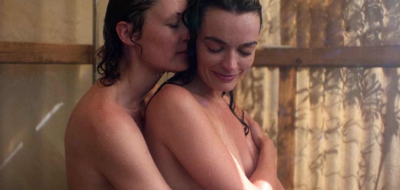 Ingrid and Sofia on a blanket outdoors, Hot Milk