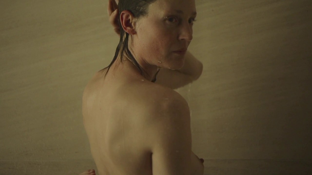 The Went Up the Hill Shower (2024): Vicky Krieps scene preview